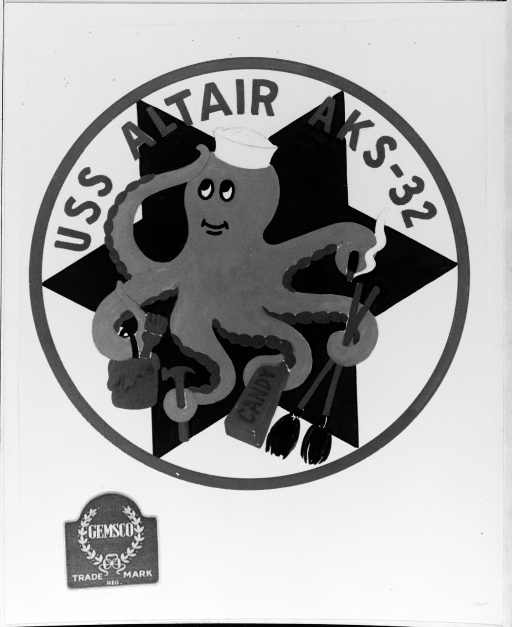 Insignia: USS ALTAIR (AKS-32)