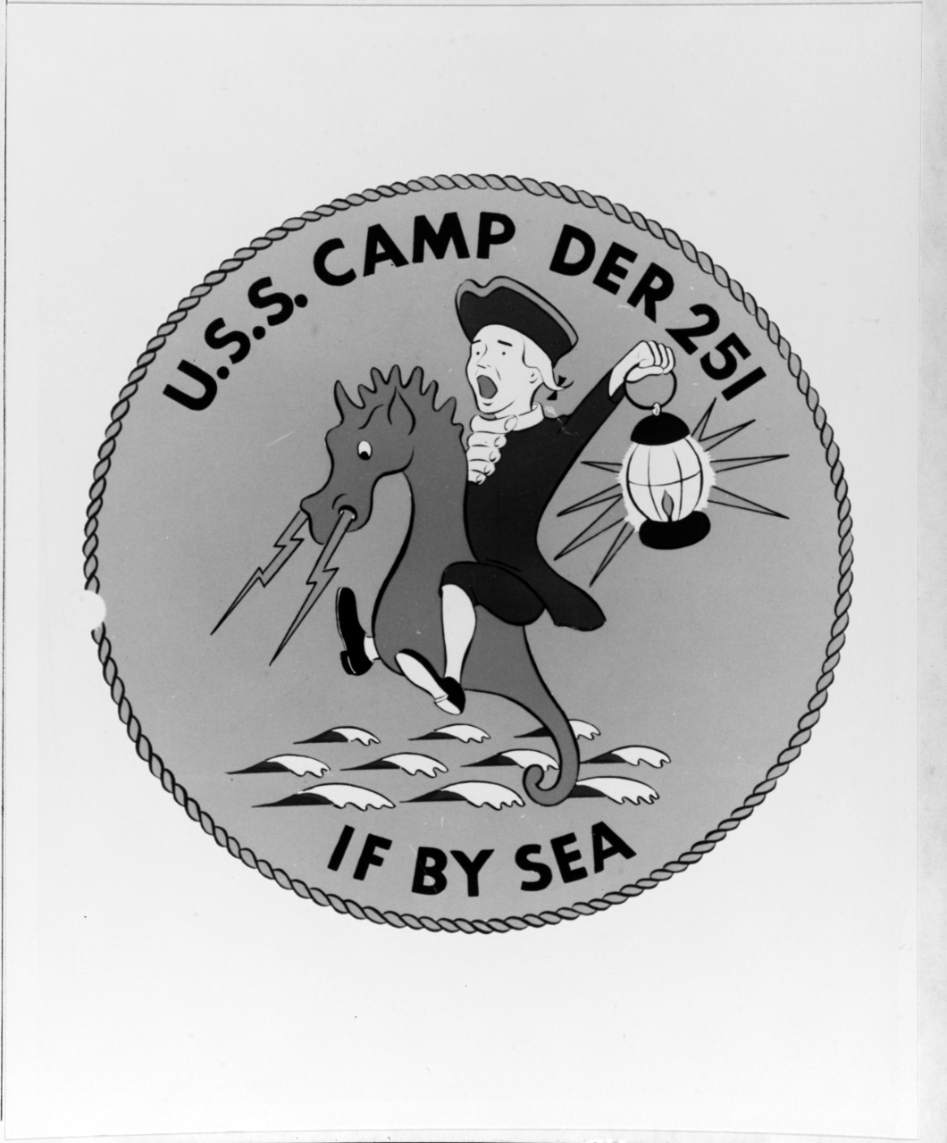 Insignia: USS CAMP (DER-251)