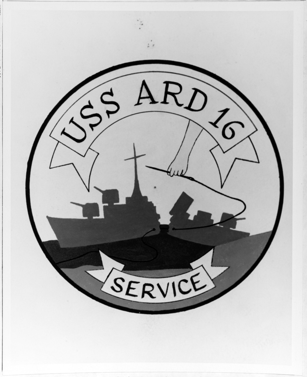 Insignia: USS ARD-16