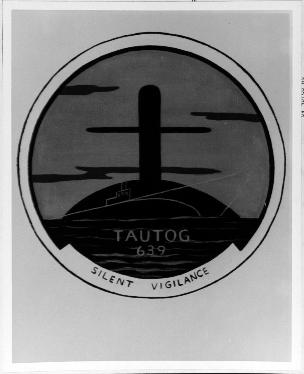 Insignia: USS TAUTOG (SSN-639)