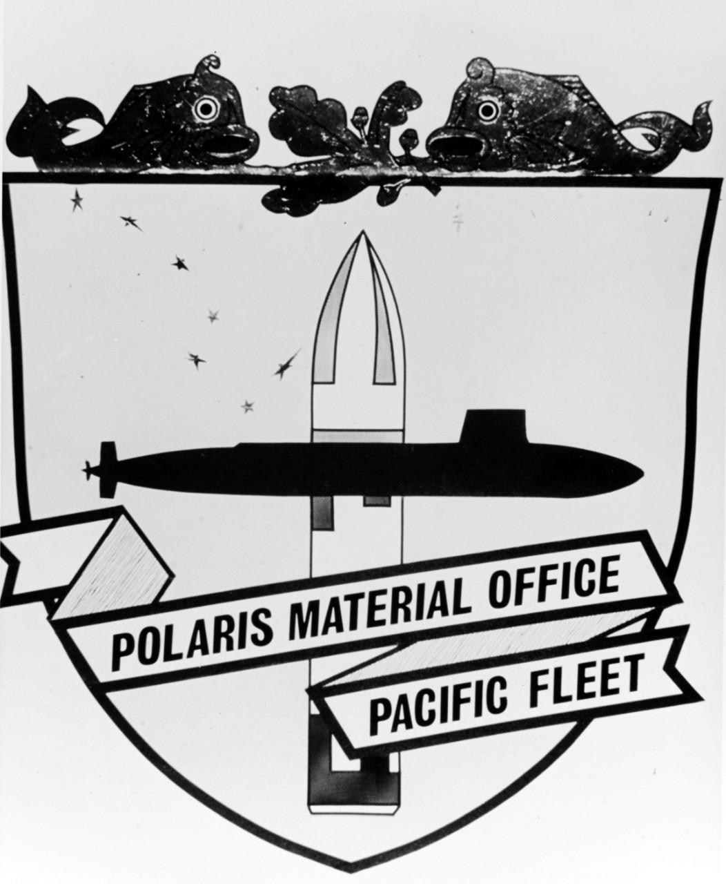 Insignia:  Polaris Material Office, Pacific Fleet