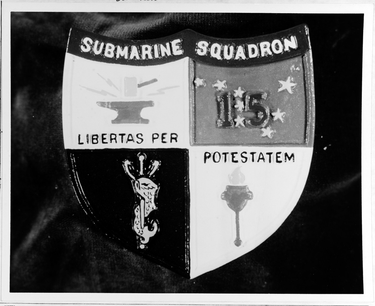 Insignia:  Submarine Squadron Fifteen