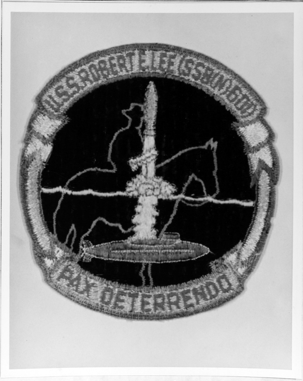 Insignia:  USS ROBERT E. LEE (SSBN-601)