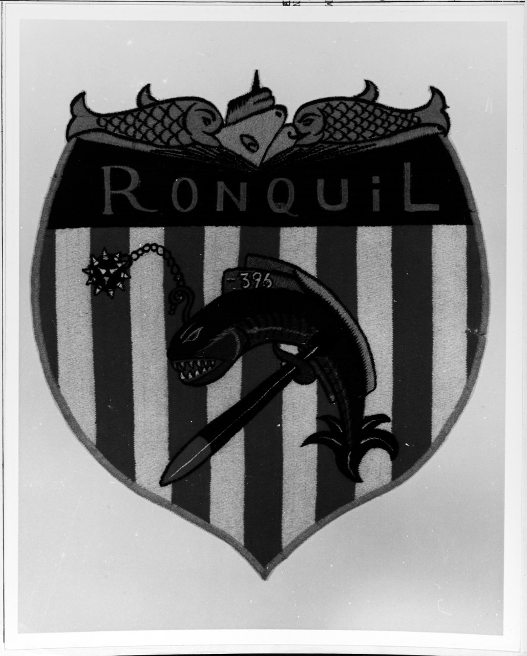 Insignia:  USS RONQUIL (SS-396)