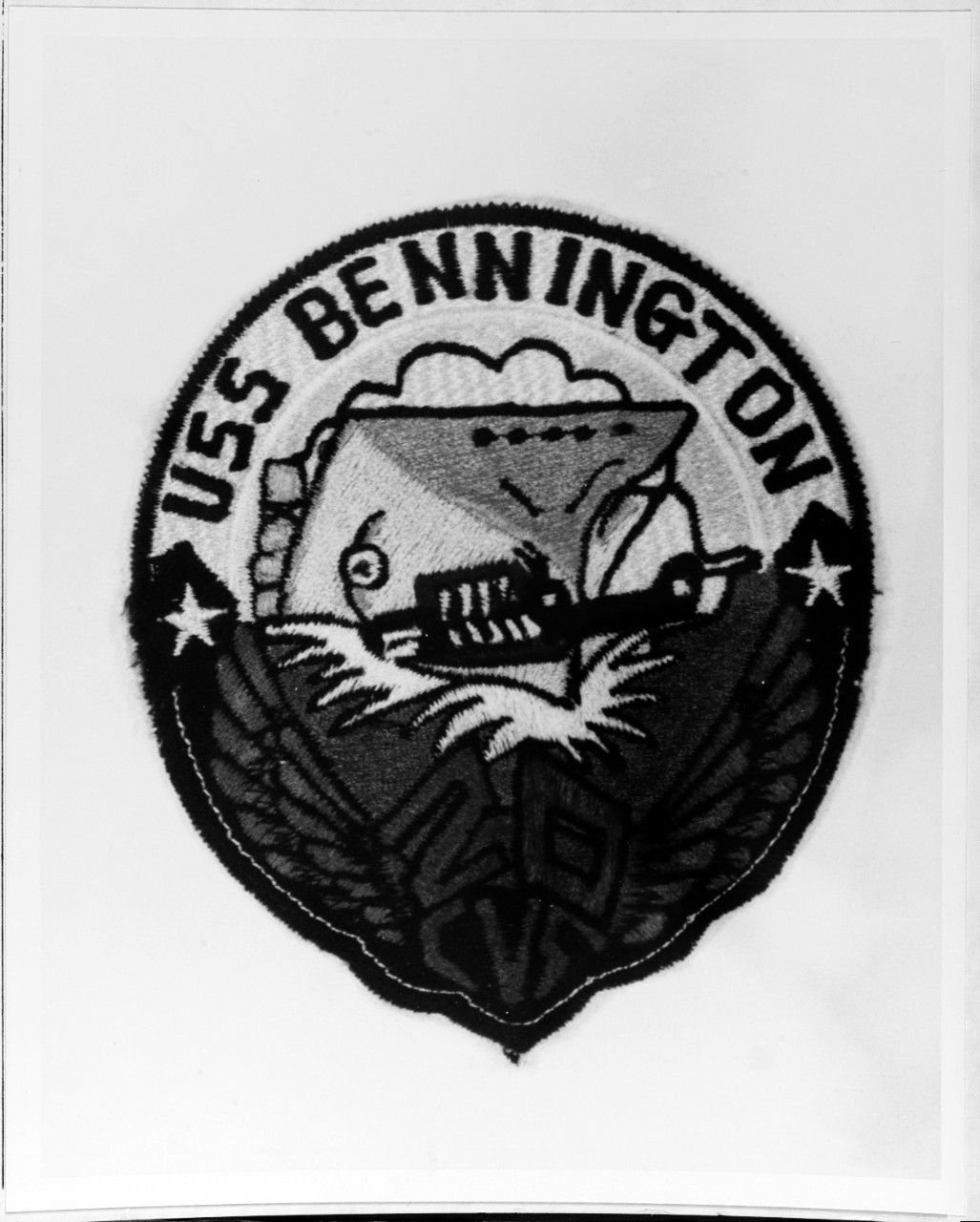 Insignia:  USS BENNINGTON (CVS-20)