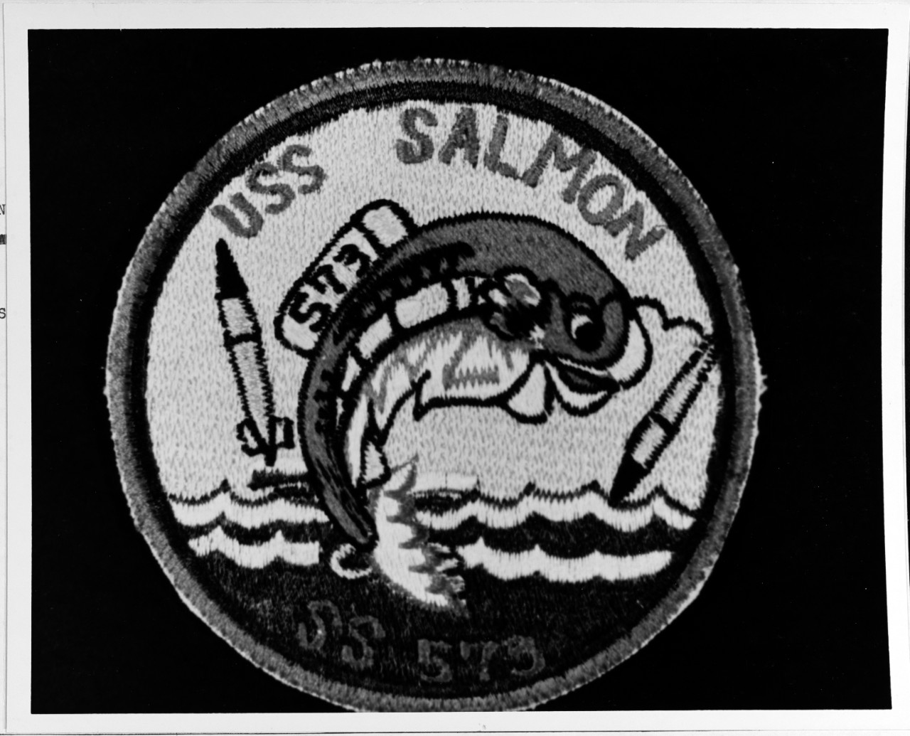 Insignia:  USS SALMON (SS-573)