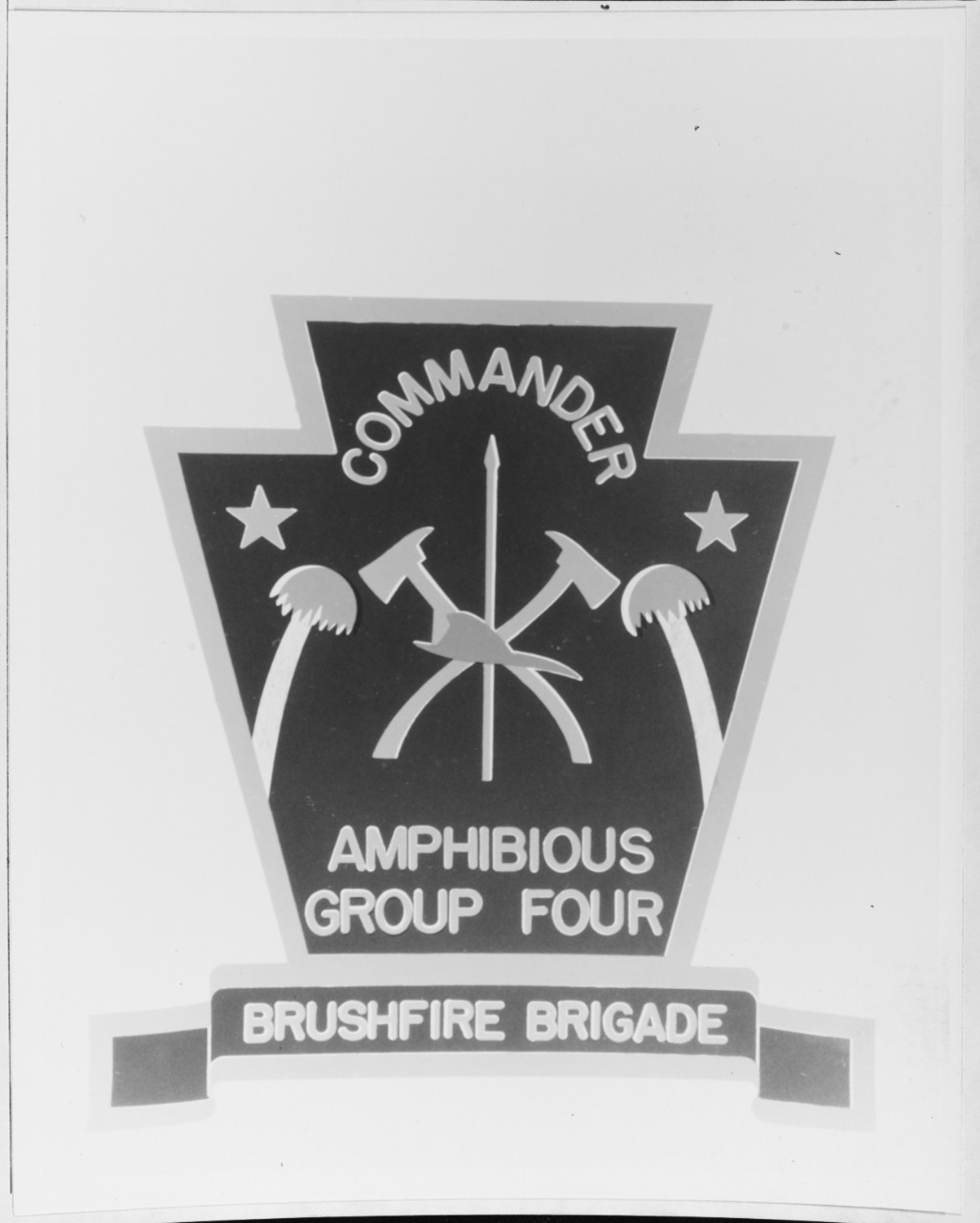 Insignia:  Commander Amphibious Group Four