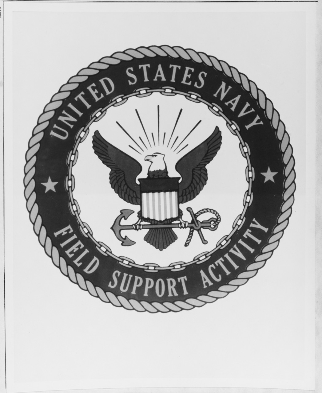 Insignia:  Field Support Activity, USN