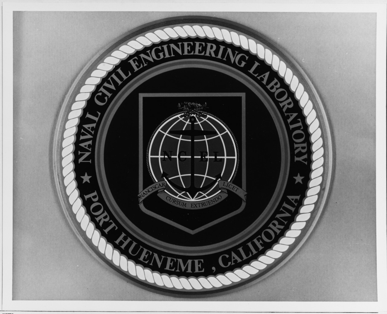 Insignia:  U.S. Naval Civil Engineering Laboratory, Port Hueneme, California