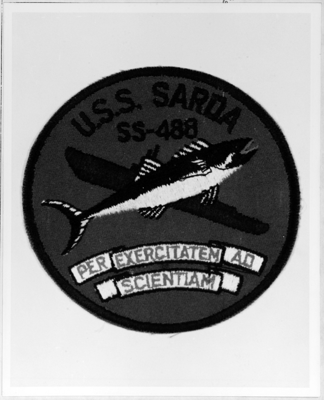 Insignia:  USS SARDA (SS-488)
