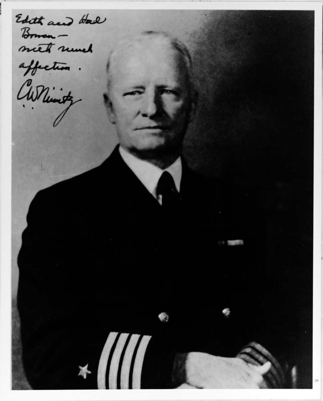 Captain C.W. Nimitz