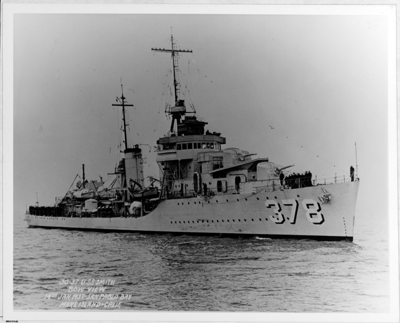 USS SMITH (DD 378)