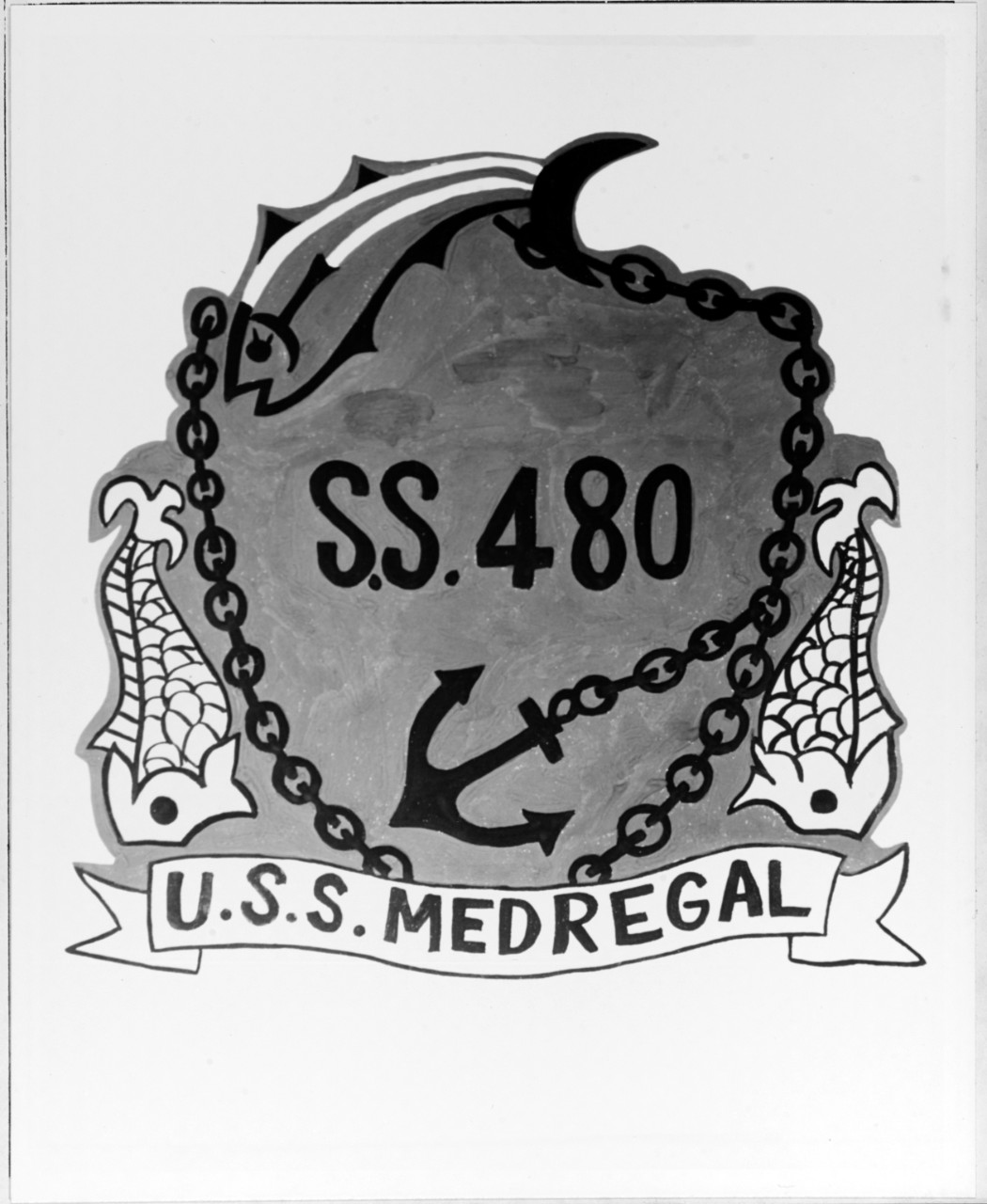 Insignia USS MEDREGAL (AGSS-480)