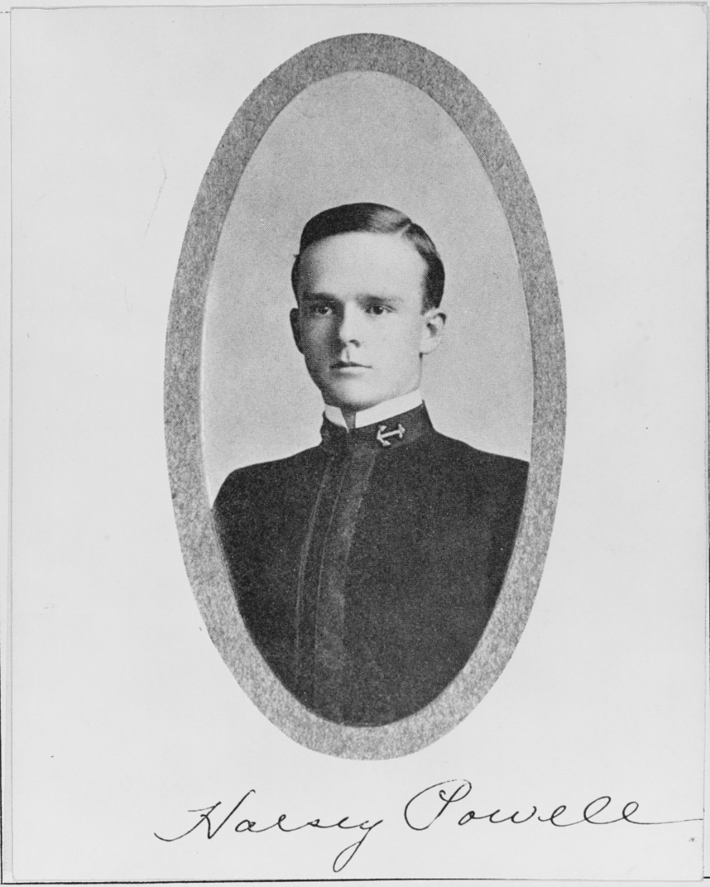 Portrait of Midshipman Halsey Powell