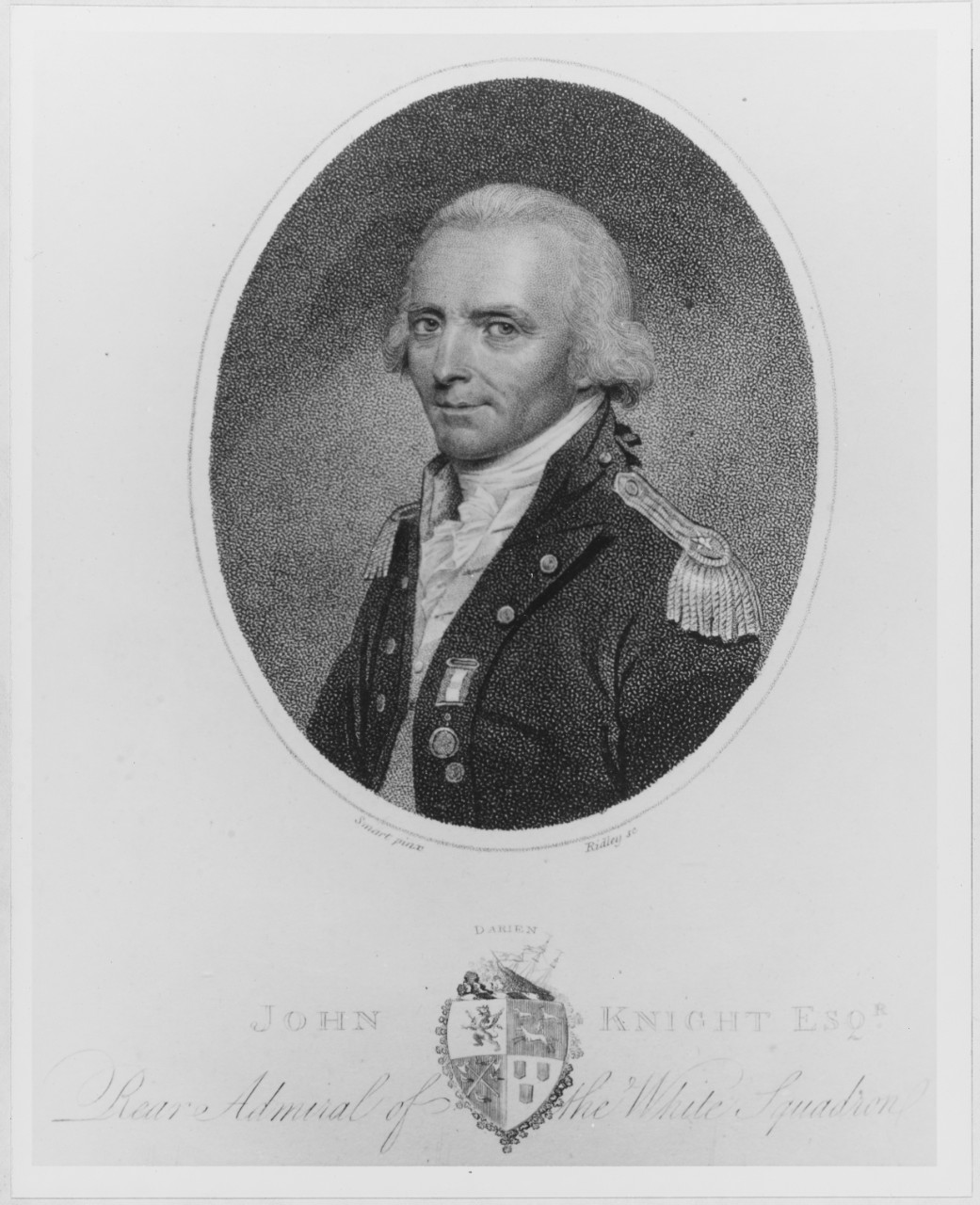 Sir John Knight, Rear Admiral, Royal Navy