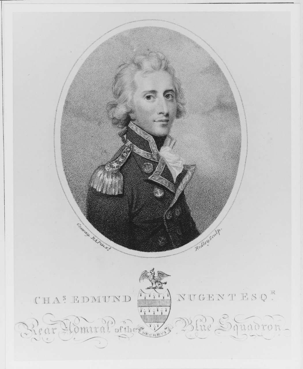 Charles Edmund Nugent (circa 1759-1844), Admiral, Royal Navy