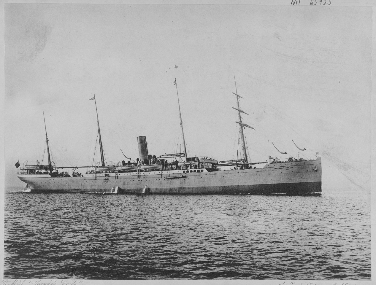 SS AVONDALE CASTLE (British merchant ship)