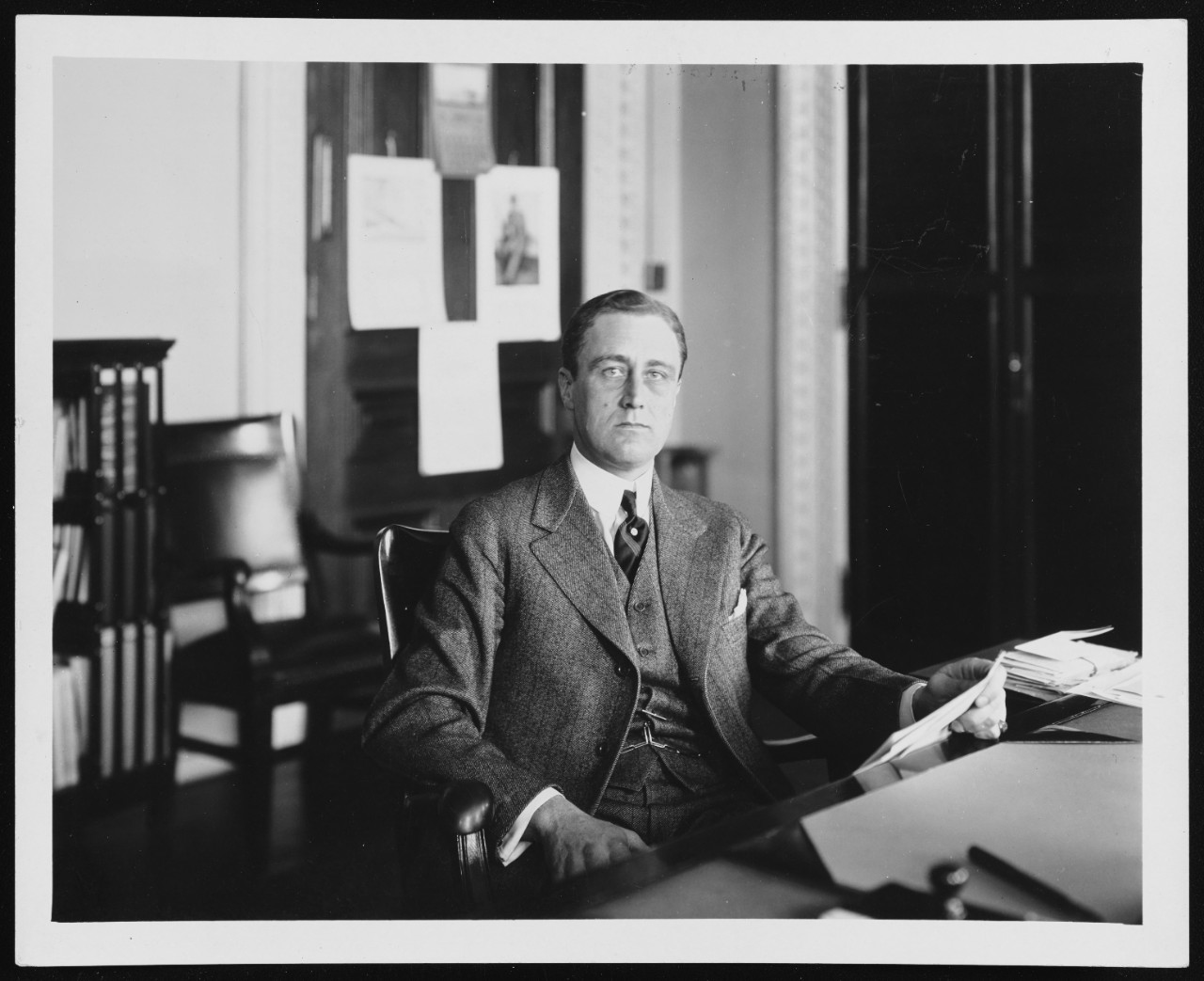 Honorable Franklin D. Roosevelt, Assistant Secretary of the Navy, 1913-1920.