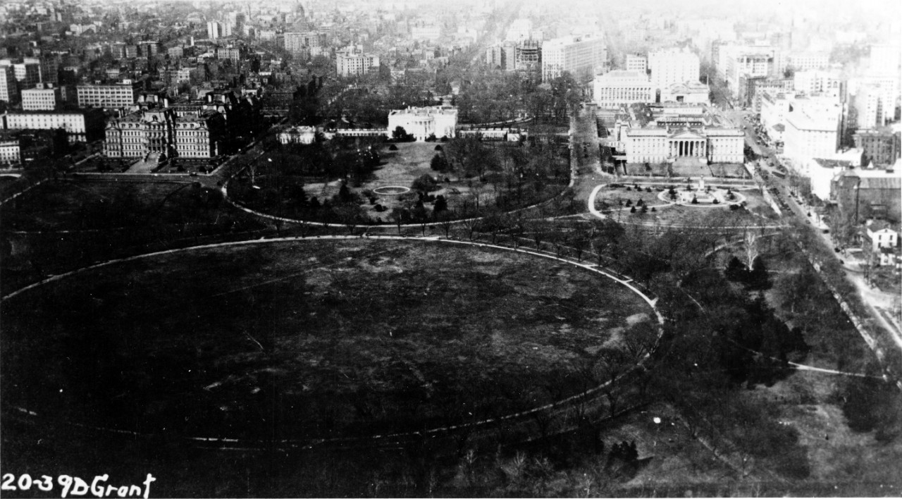 View from the Washington Monument, 1919.