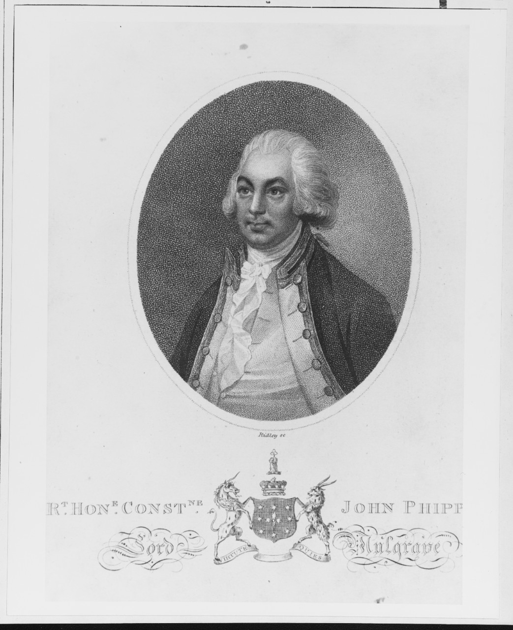 Constantine John Phipps (1744-1792), Captain, Royal Navy