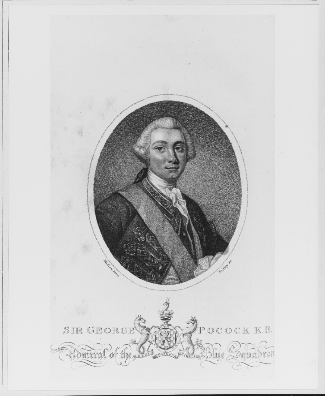 George Pocock (1706-1792), Admiral, Royal Navy