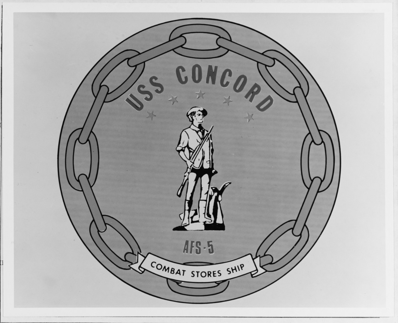 Insignia:  USS CONCORD (AFS-5)