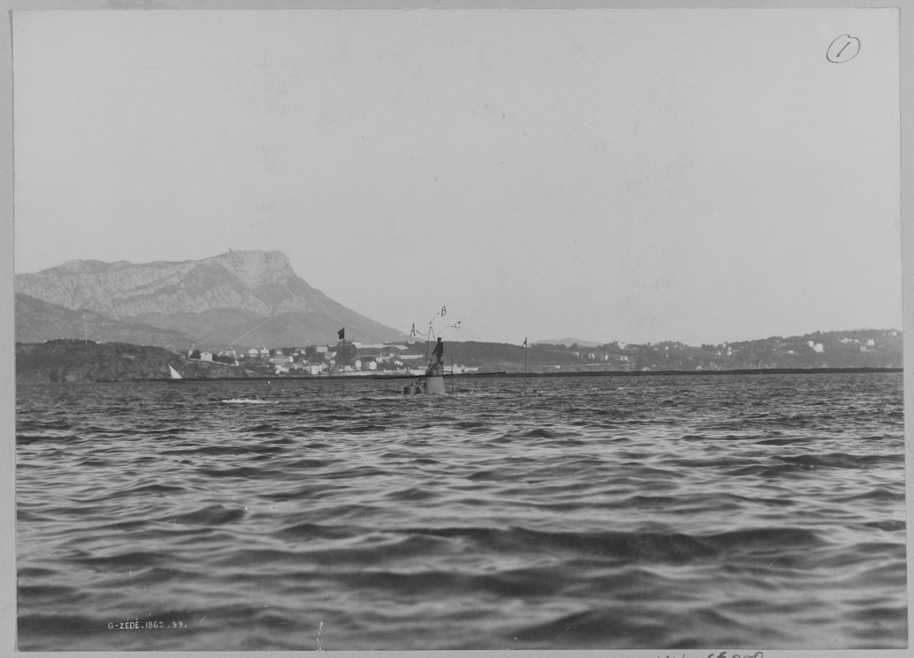 GUSTAVE ZÉDÉ (French submarine, 1893)