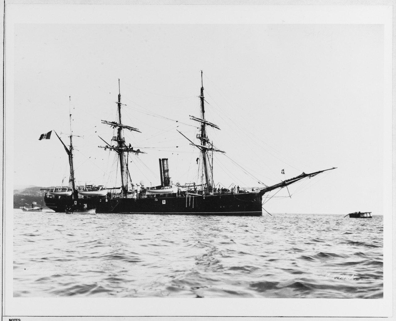CURTATONE (Italian Gunboat, 1887)