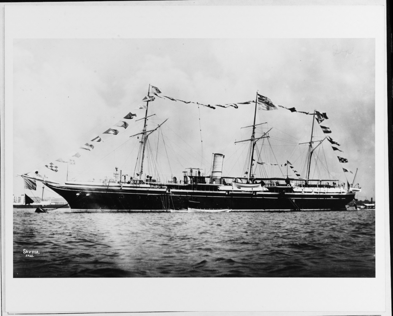 SAVOIA (Italian Royal Yacht, 1883)