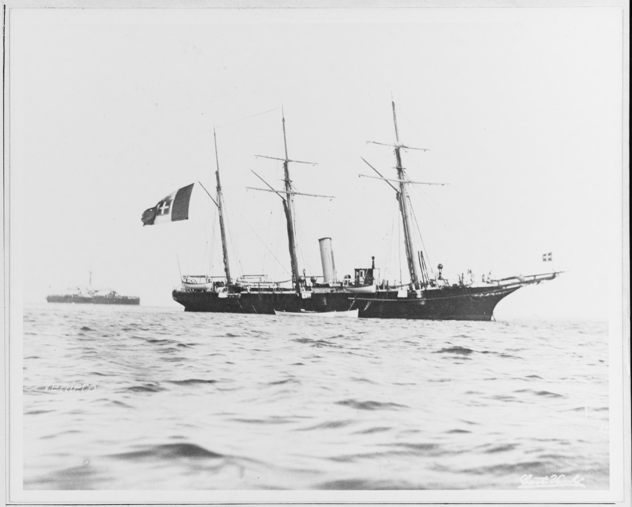 SEBASTIANO VENIERO (Italian Gunboat, 1884)
