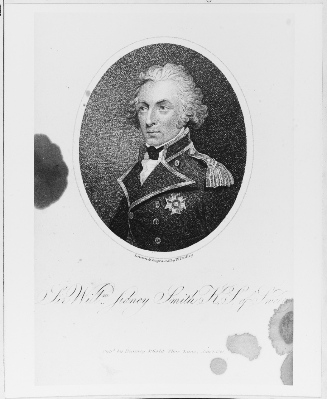 William Sidney Smith, British Naval Officer.