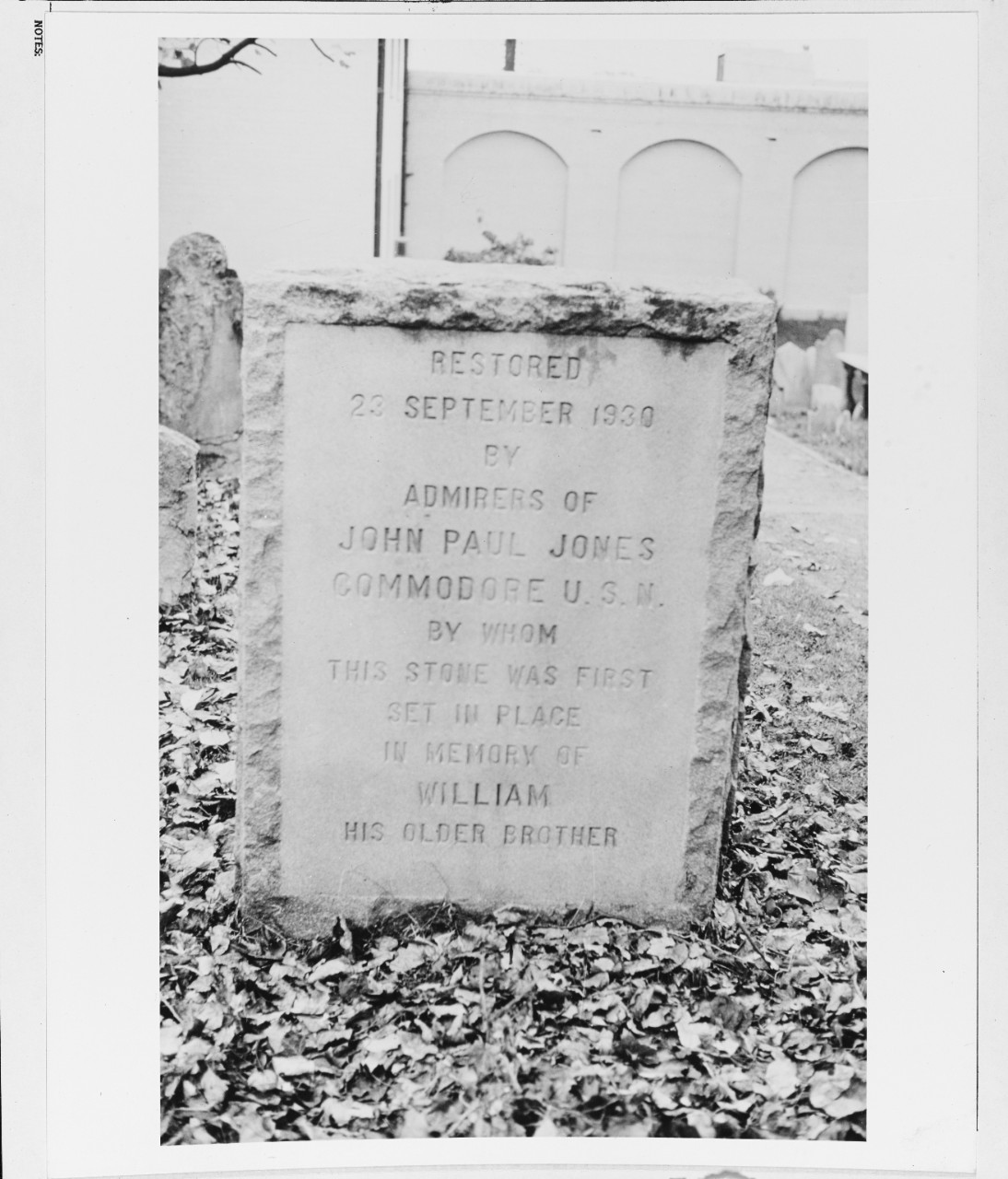 Grave of William Paul