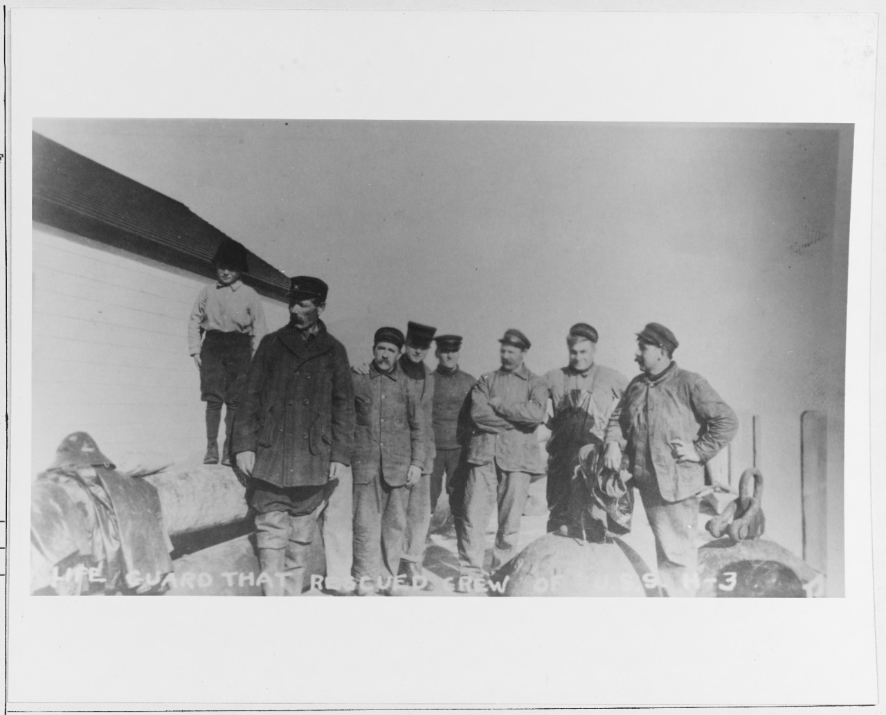 Photo #: NH 66214  Stranding of USS H-3, December 1916