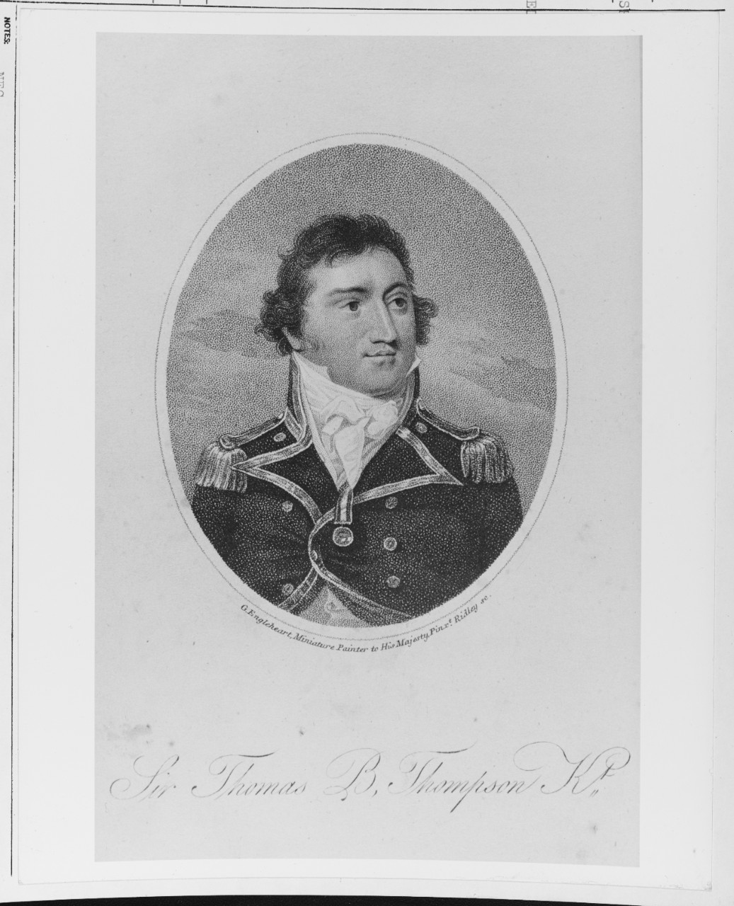 Sir Thomas Boulden Thompson (1766? - 1828), British Vice Admiral