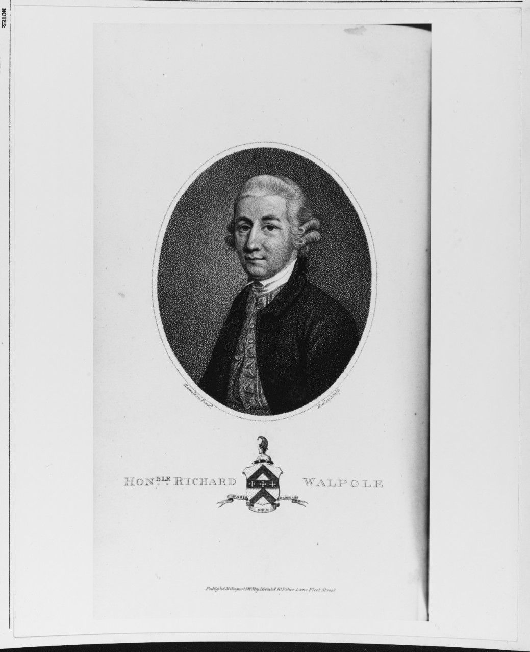 Richard Walpole (1729 - 1798), Captain of the East India Company