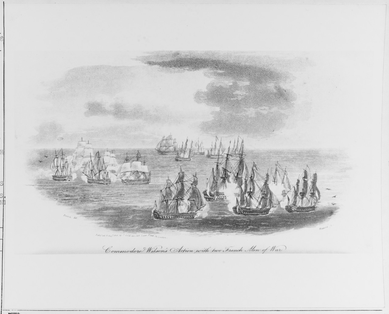 Battle, 9 March 1758 in Indian Ocean.