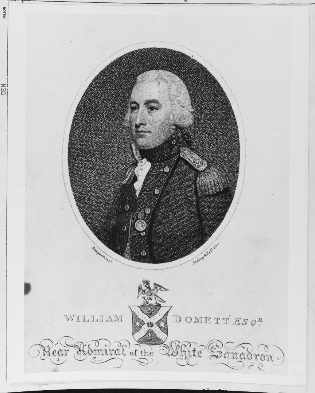William Domett (1754-1828) British Admiral