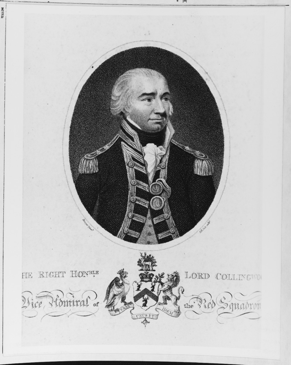 Cuthbert Collingwood Lord Collingwood (1750-1810), British Vice- Admiral