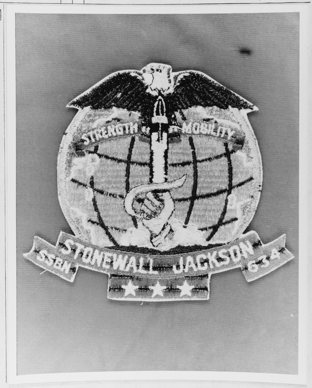 Insignia: USS Stonewall Jackson (SSBN-634)