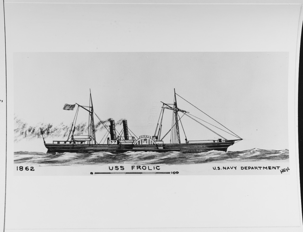 Photo #: NH 66972  USS Frolic (1864-1883)
