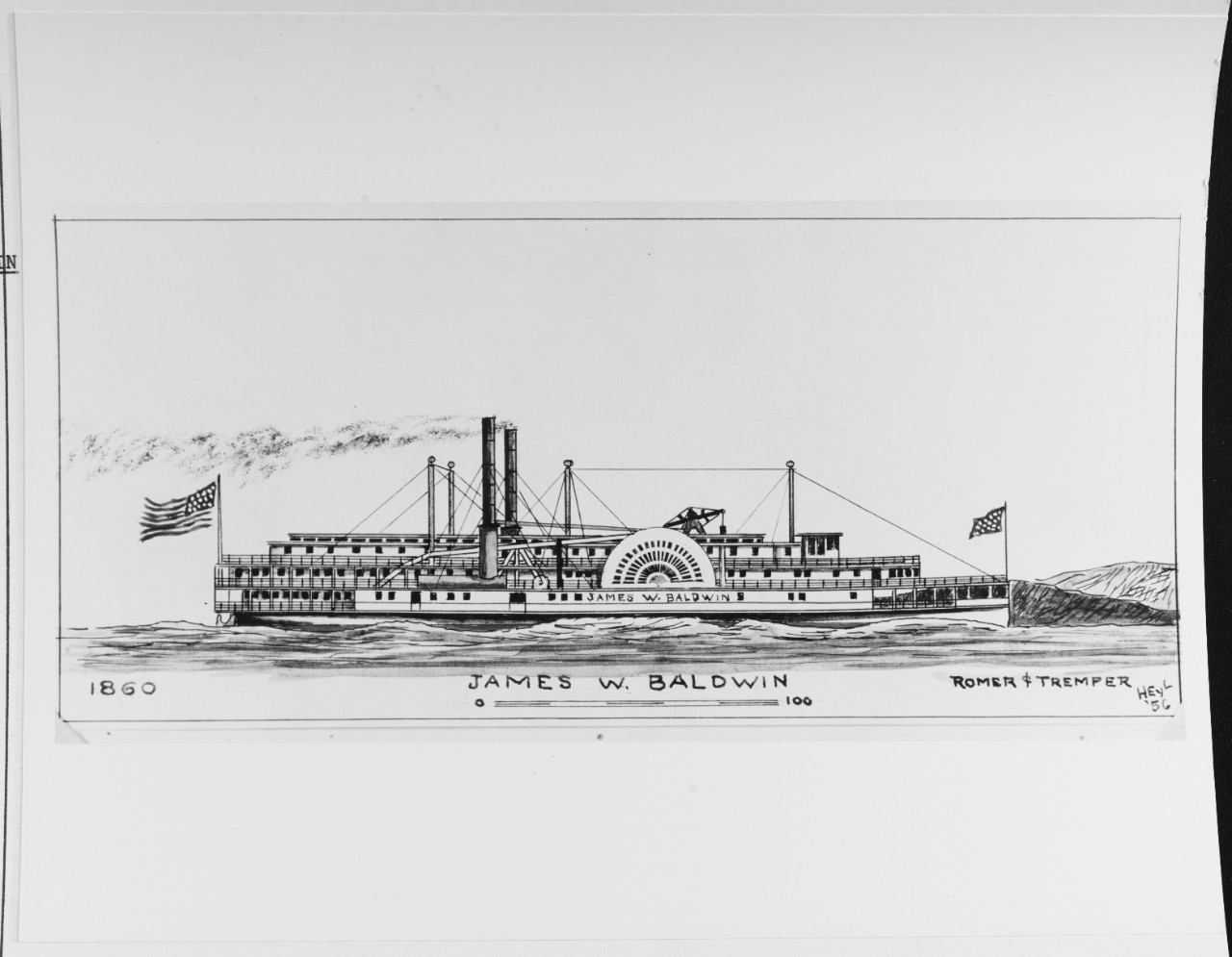 JAMES W. BALDWIN (American merchant steamer, 1860-1911)