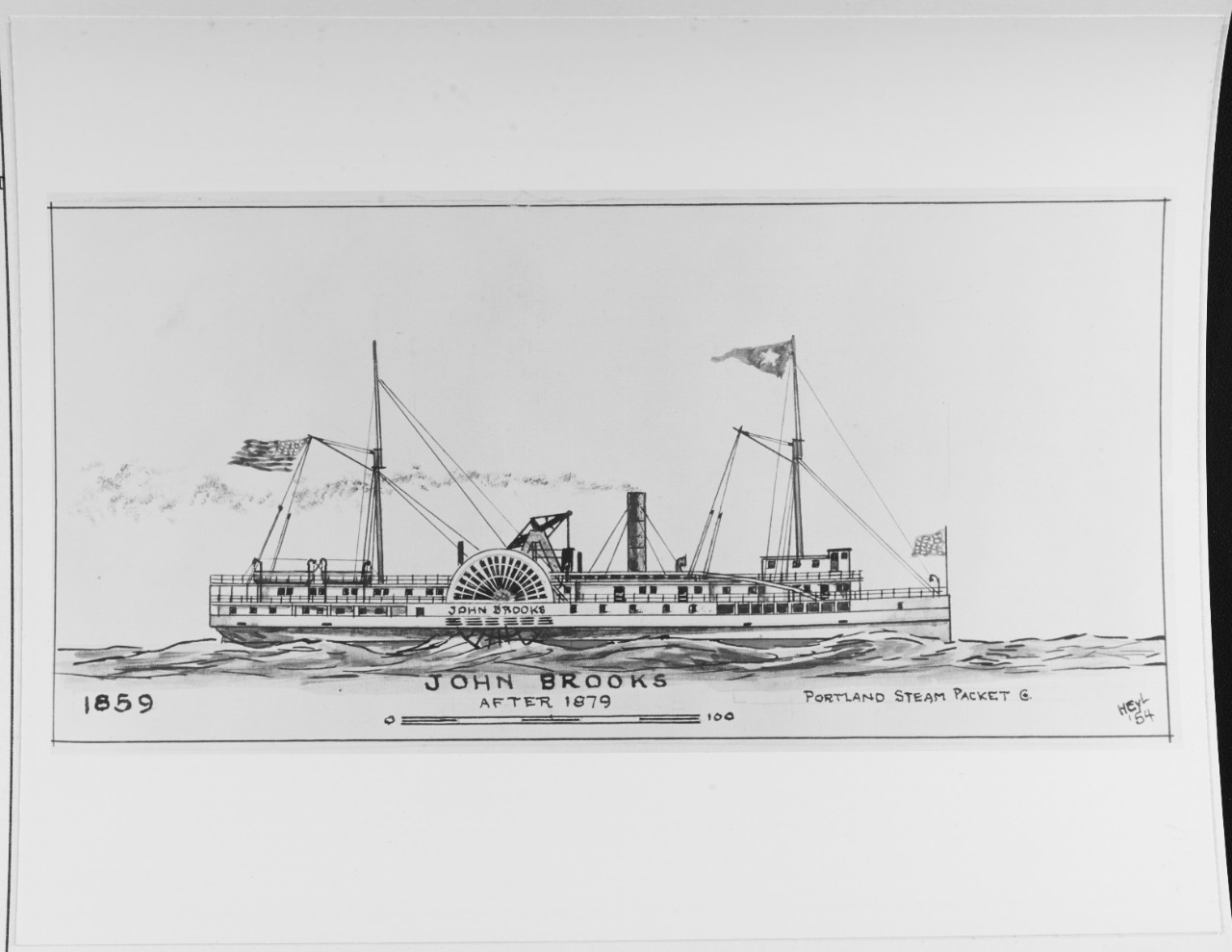 JOHN BROOKS (American merchant steamer, 1859-1902)