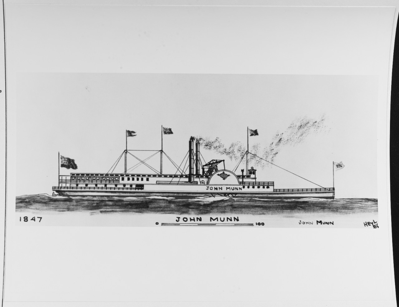 JOHN MUNN (Canadian merchant steamer, 1847-63)