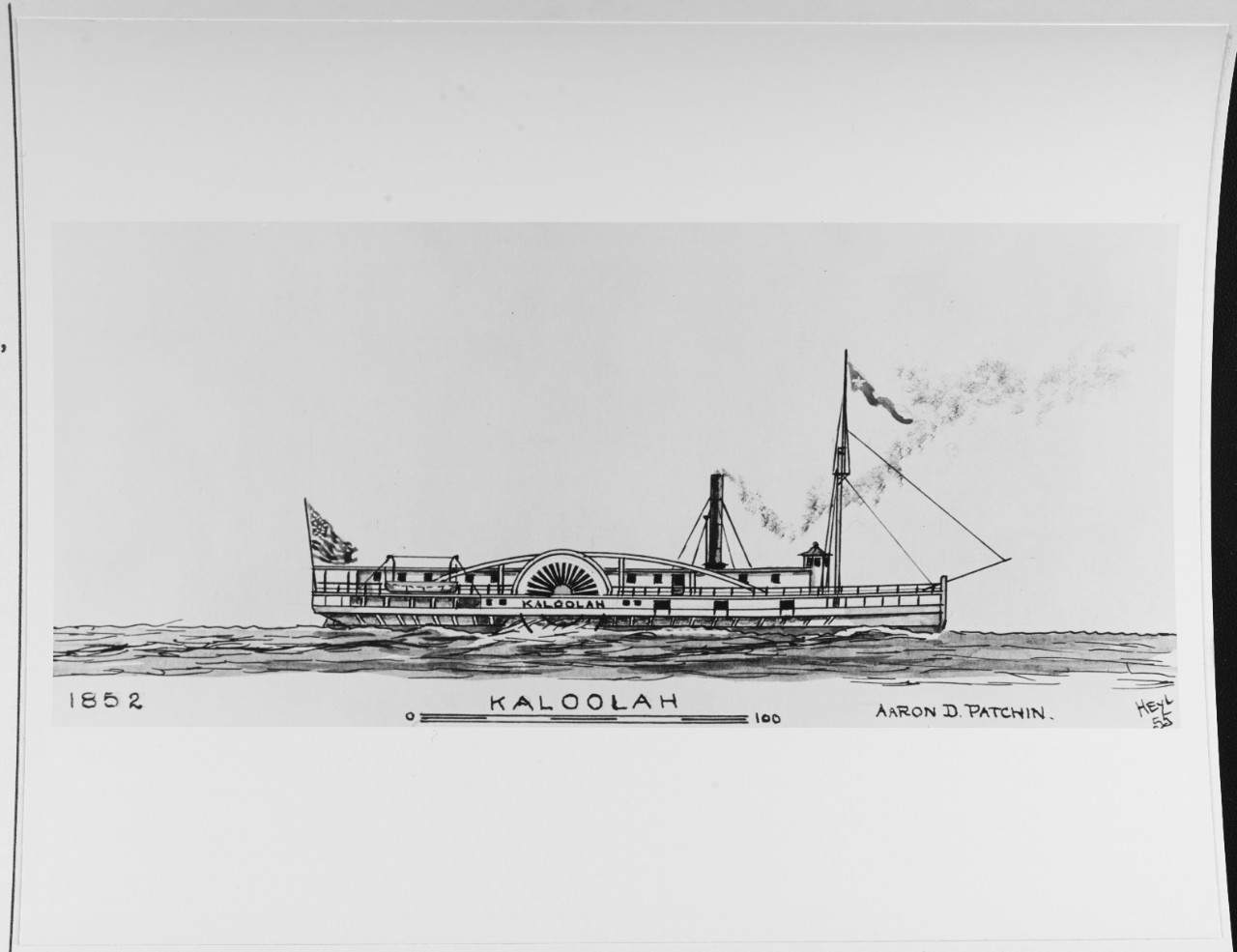 KALOOLAH (American-Canadian merchant steamer, 1852-62)