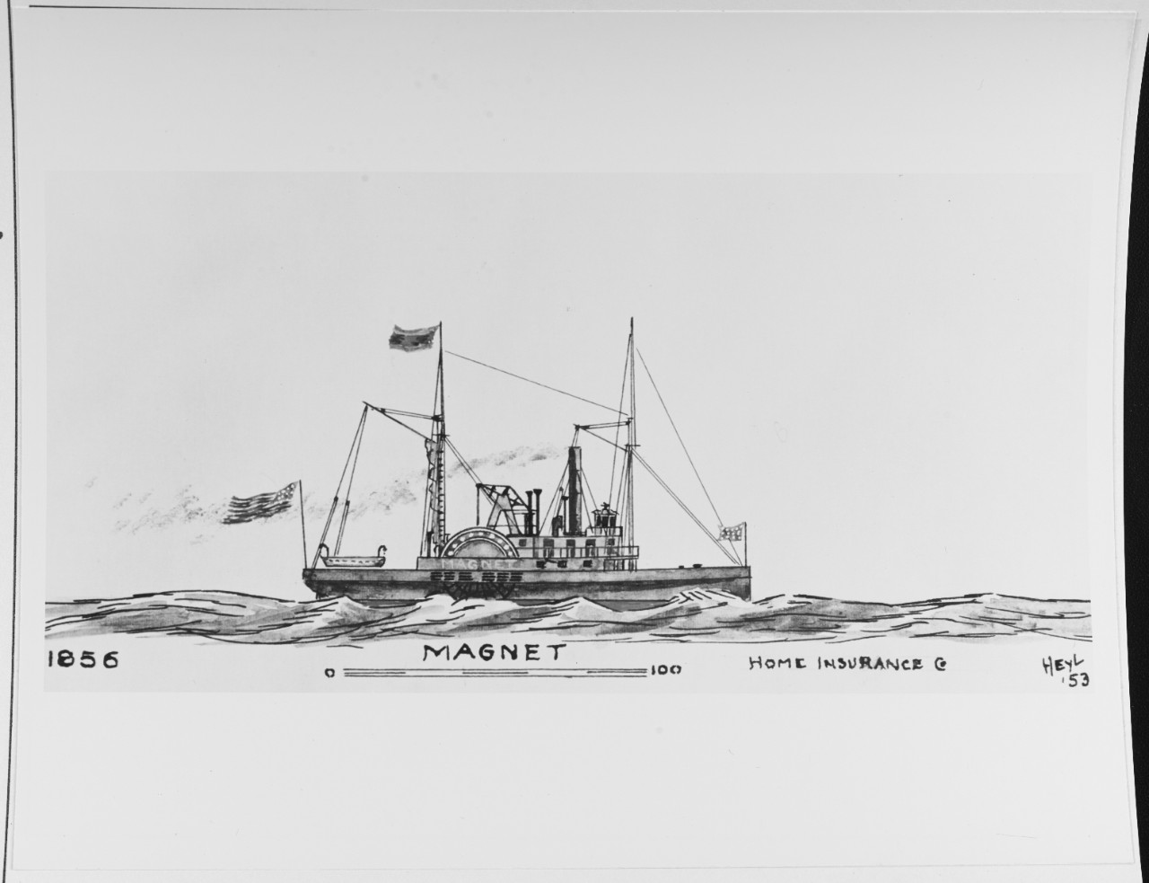 MAGNET (American merchant steamer, 1856-1879)