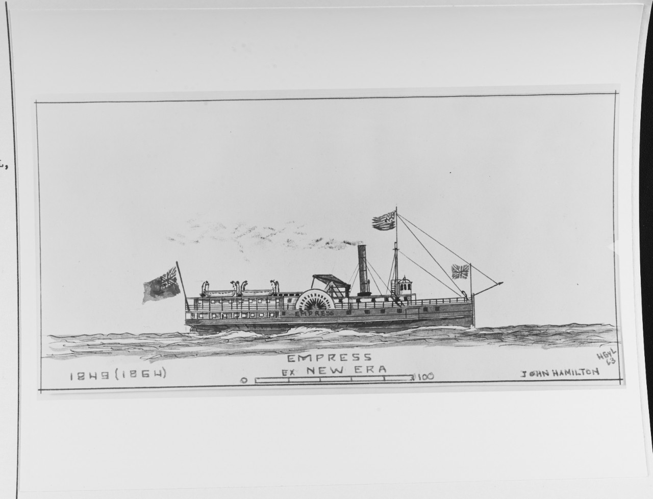 EMPRESS (Canadian merchant steamer, 1849-1868)