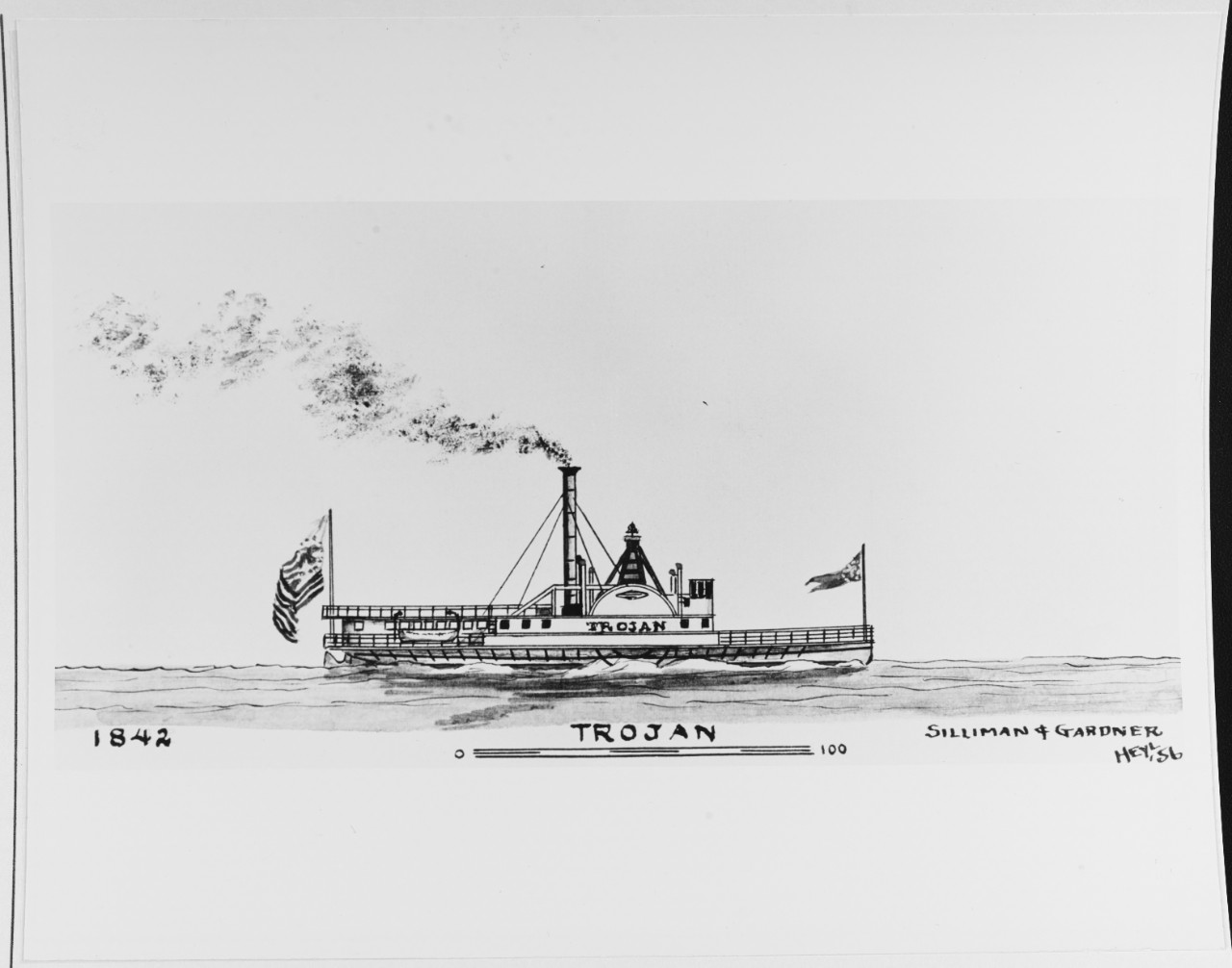 TROJAN (American Merchant Steamer, 1842-51)