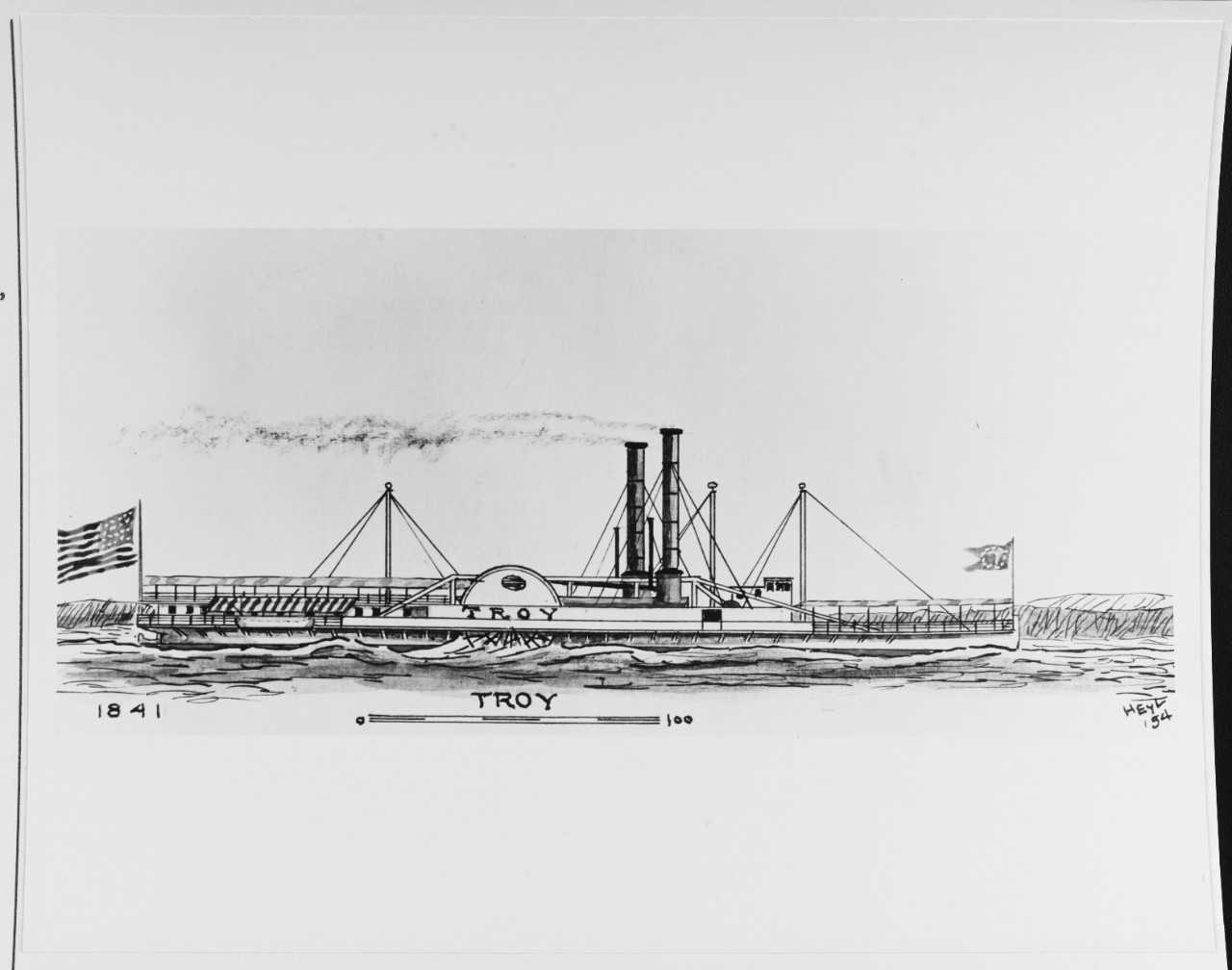 TROY (American Merchant Steamer, 1840-59)