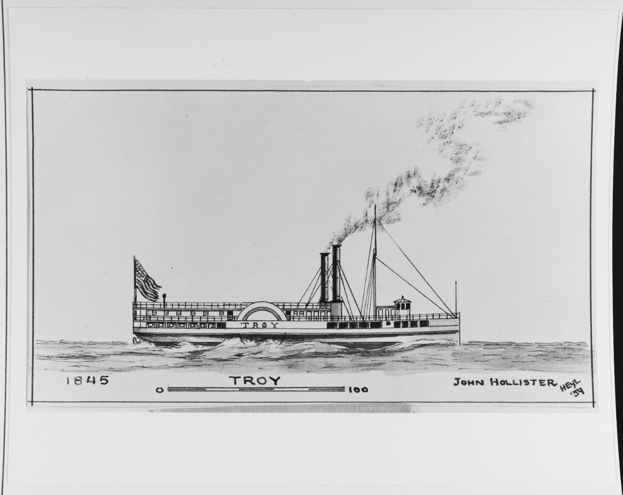 TROY (American Merchant Steamer, 1845-61)