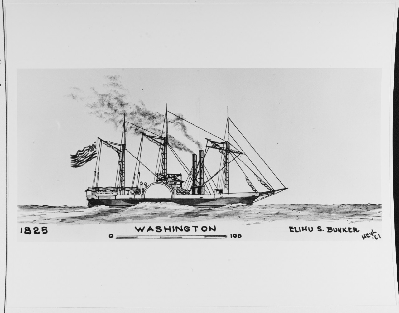 WASHINGTON (American Merchant Steamer, 1825-31)